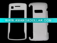 Mobile Phone Rubberized Case for LG VX11000 WHITE