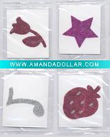 glitter sticker