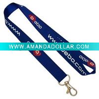 Wholesale popular silk screen lanyard