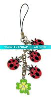 soft pvc phone strap