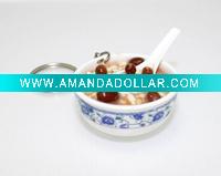 Wholesale Simulation food cell phone strap
