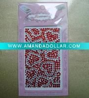 Wholesale Fashion mobile phone rhinestone sticker