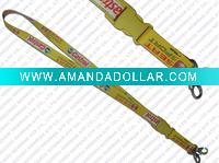 Wholesale HEAT TRANSFER LANYARD Yellow Lanyard