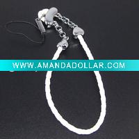 Wholesale Fashion Leather MP3 MP4 Music Player Lanyard