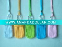 Wholesale Mobile Phone Sock With Cord Neck Strap