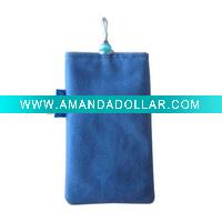 Short plush cell phone cases