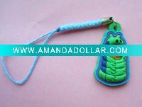 soft pvc cell phone pendant
