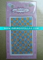Wholesale Fashion mobile phone rhinestone sticker