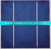 Wholesale Grade A 2 busbar 156*156mm poly solar cells