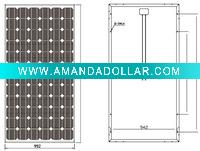 Wholesale OUMEIDE 255watt monocrystalline solar panel