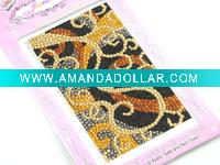 mobile phone sticker,rhinestone sticker,crystal sticker