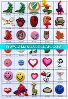 PVC earphone charm