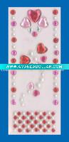 Crystal sticker