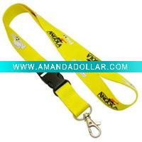 colorful silk screen lanyard
