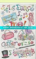 Epoxy decoration sticker