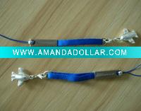 Wholesale metal plane mobile phone straps