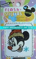 Glitter sticker.epoxy sticker