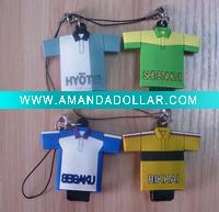 Wholesale soft pvc mobile phone strap, pendant,charm, soft pvc mobile phone cleaner