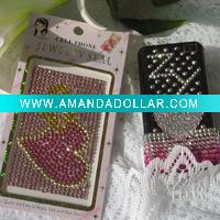 Wholesale Crystal Mobile Phone Sticker (ZY1-8043)