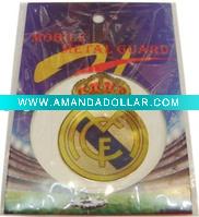 Wholesale football fans laser big mobilephone stickers/world cup stickers/football souvenirs/promotion gift/sports stickers
