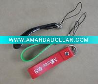 Wholesale PVC Mobile phone strap