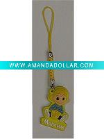 Wholesale Charm plastic cellphone strap