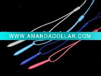 Wholesale Hand wrist cell phone strap with touch screen pen