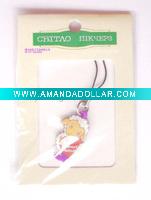 Wholesale Fashionable Soft PVC mobile phone chain