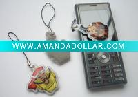 Wholesale (Exquisite Promotion Gift)mobile cleaner / pvc mobile chain