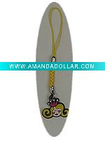 Wholesale Charm plastic cellphone strap