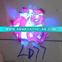 Hot flashing mobile sticker with sign