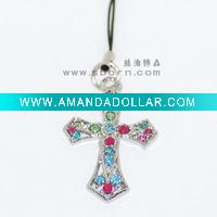 Wholesale Cross mobile phone strap