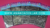 spongy sticker