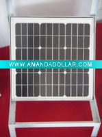 25W Mono solar panel with CE certificate