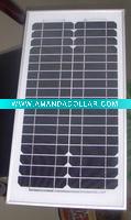 20W monocrystalline silicon solar module