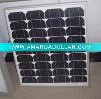 45W monocrystalline silicon solar panel