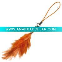 Wholesale New Style Feather Mobile Phone Pendant