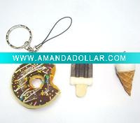 pvc mobile charm,mobile accessory