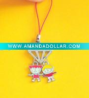 zinc alloy mobile strap
