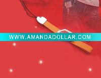 Wholesale DIY shiny alloy mobile phone starp/aibaba express
