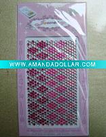 Wholesale Fashion mobile phone rhinestone sticker