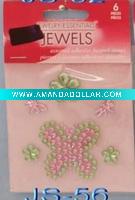 Wholesale Fashion mobile phone gemstone sticker