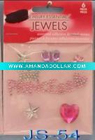 Wholesale Fashion mobile phone crystal sticker