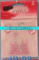 Wholesale Fashion mobile phone crystal sticker