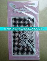 Wholesale Fashion mobile phone rhinestone sticker