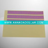 Micro-text label printing