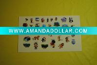 Wholesale Transparent PE mobile phone sticker for decorartion