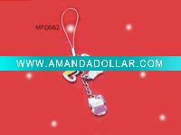 Wholesale DIY novelty alloy mobile phone starp/aibaba express