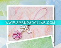 Wholesale DIY designer alloy mobile phone starp/aibaba express