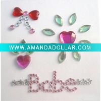 3D acrylic sticker